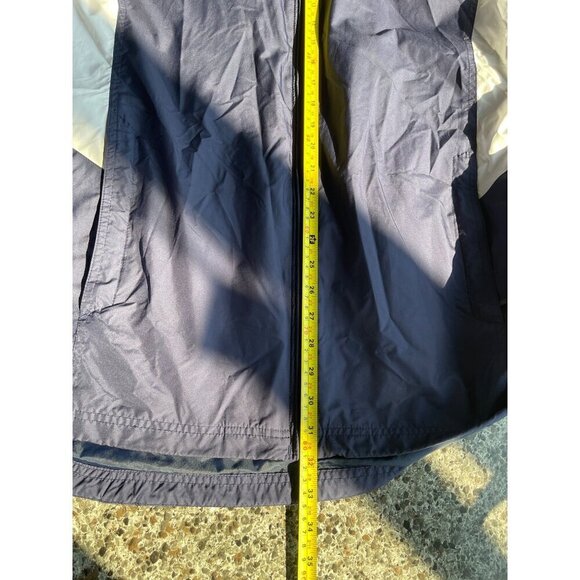 Reebok NFL Dallas Cowboys Windbreaker Jacket Navy & White Men L - Picture 16 of 16